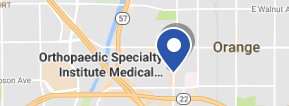Orthopaedic Specialty Institute Medical Group of Orange County Google Map